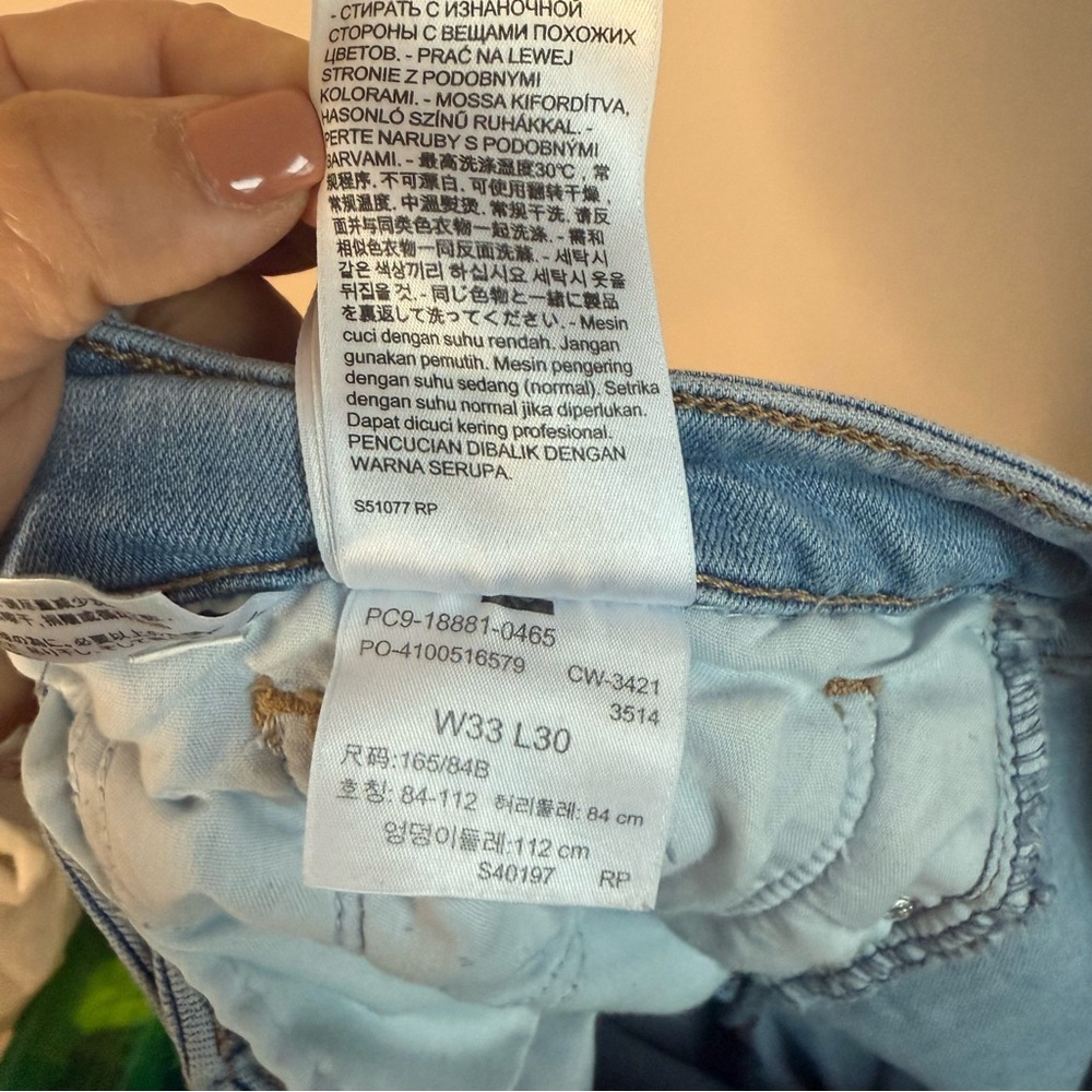 Levi's 711 SKINNY WOMEN'S JEANS SZ/ 33x30 - Picture 11 of 11